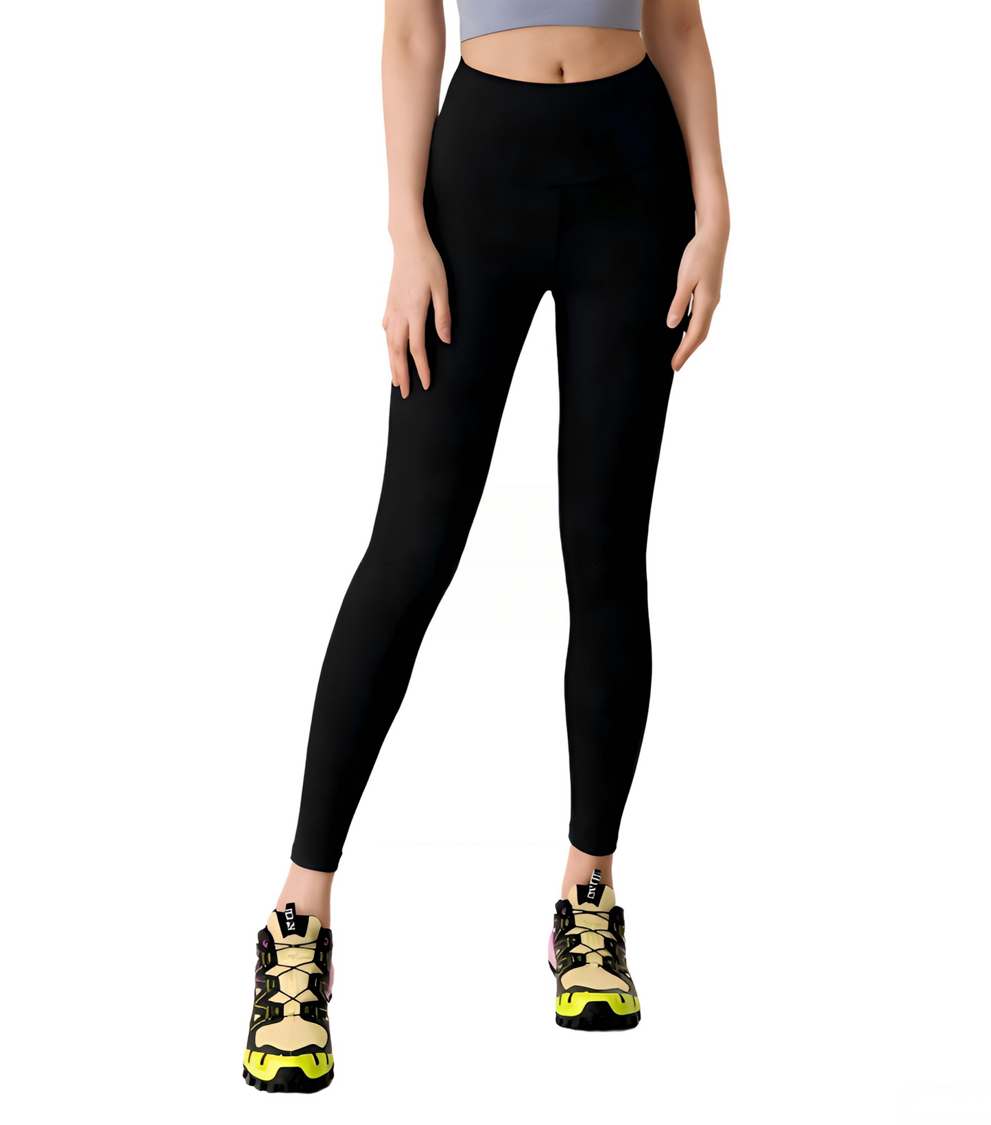 Women's High Waist Yoga Leggings - Tummy Control, Non See-Through, 4-Way Buttery, Quick Dry for Run/Gym Daily/Office